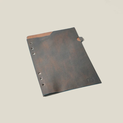 Binder divider with tab for 6 hole binder