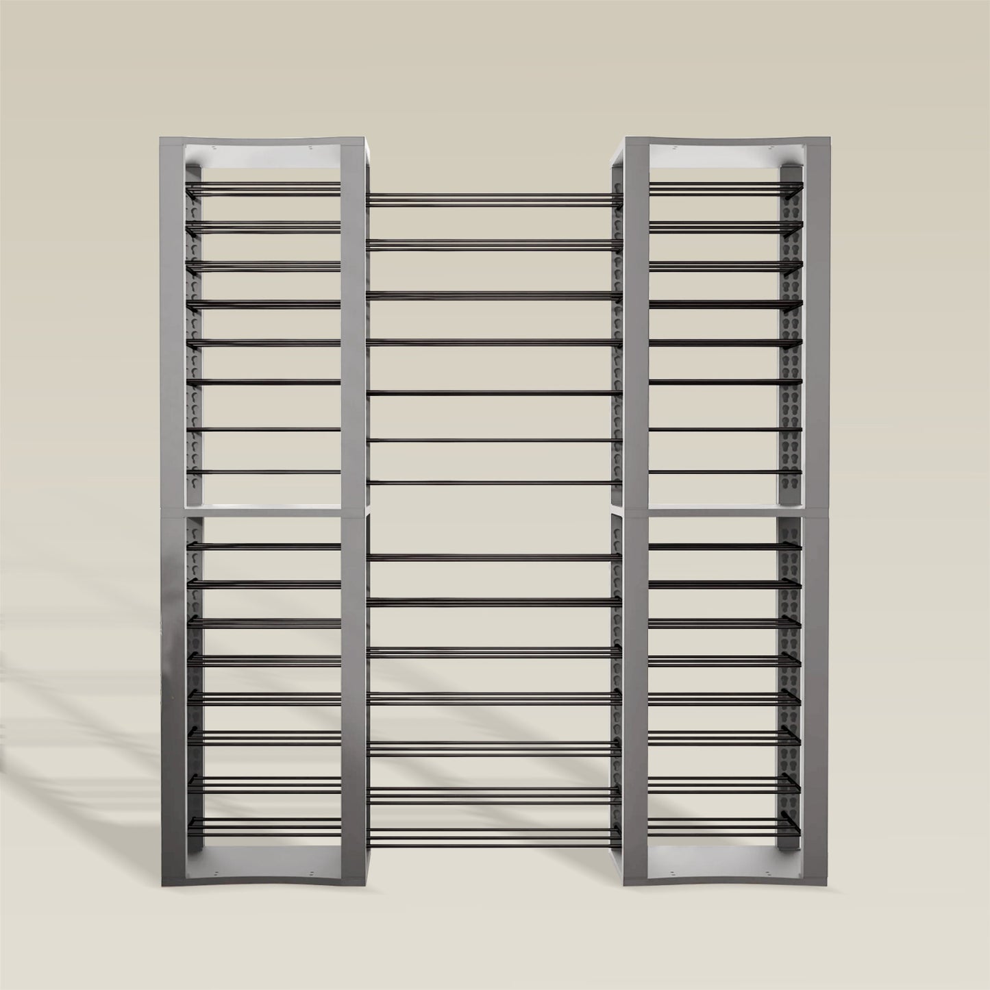 BoxKing + 14 extra wide shelves + 32 shelves