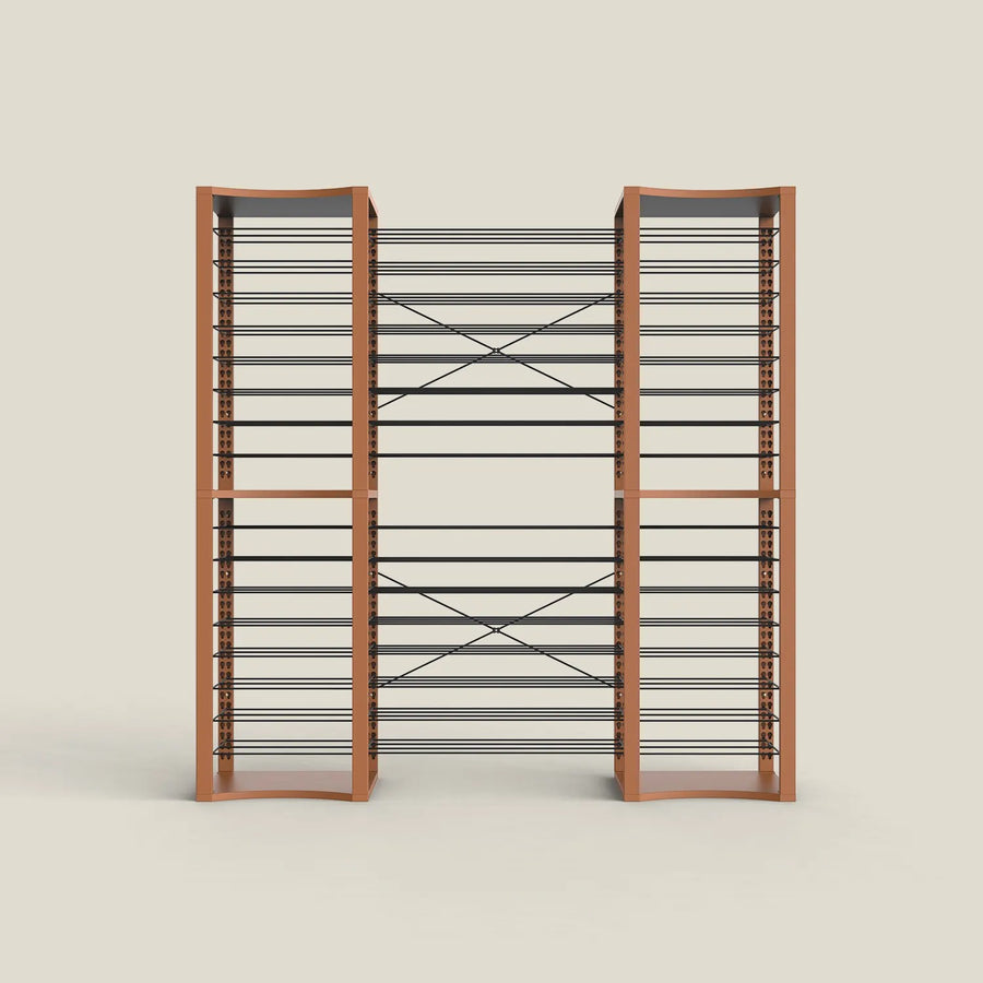 BoxKing + 14 extra wide shelves + 32 shelves