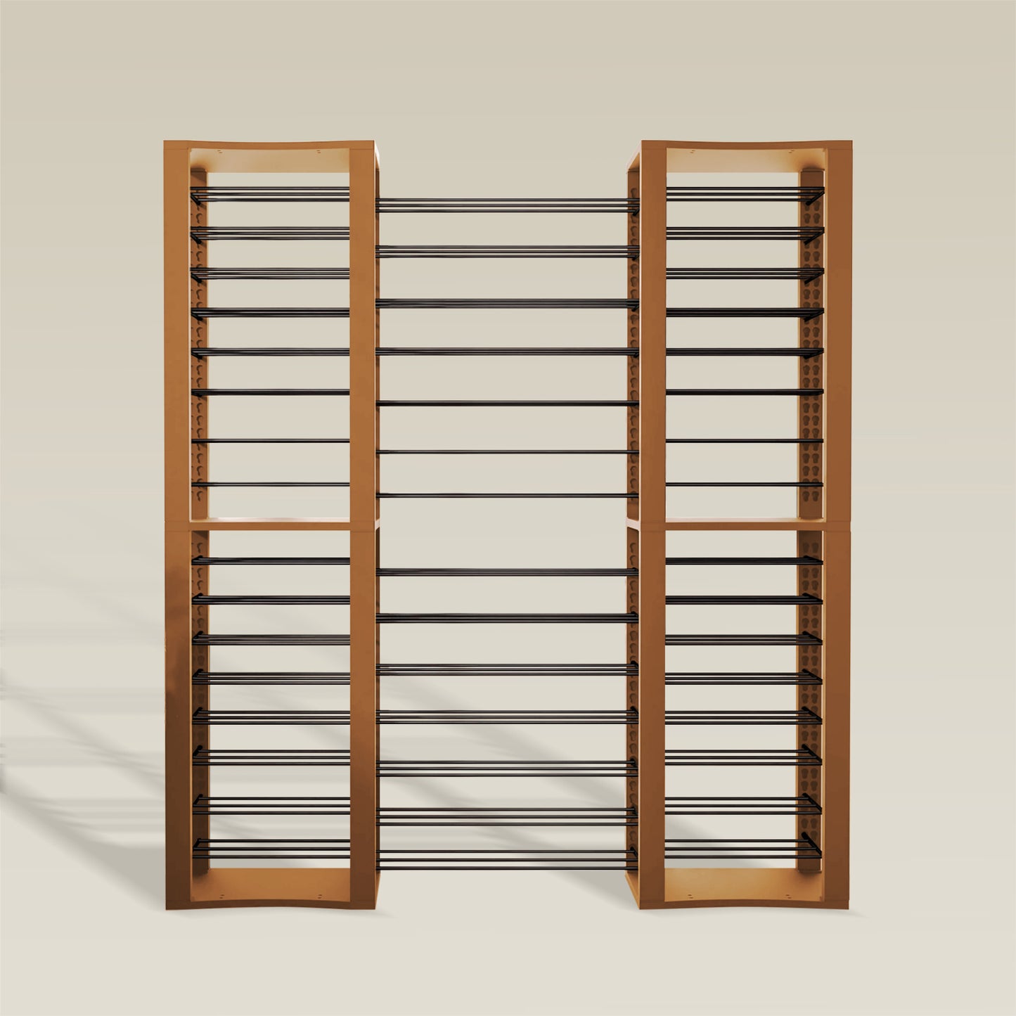 BoxKing + 14 extra wide shelves + 32 shelves
