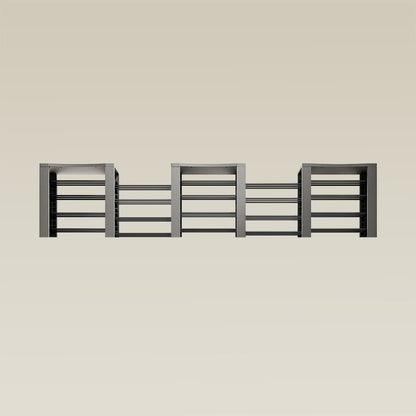 Triple ShortThrone with 20 shelves