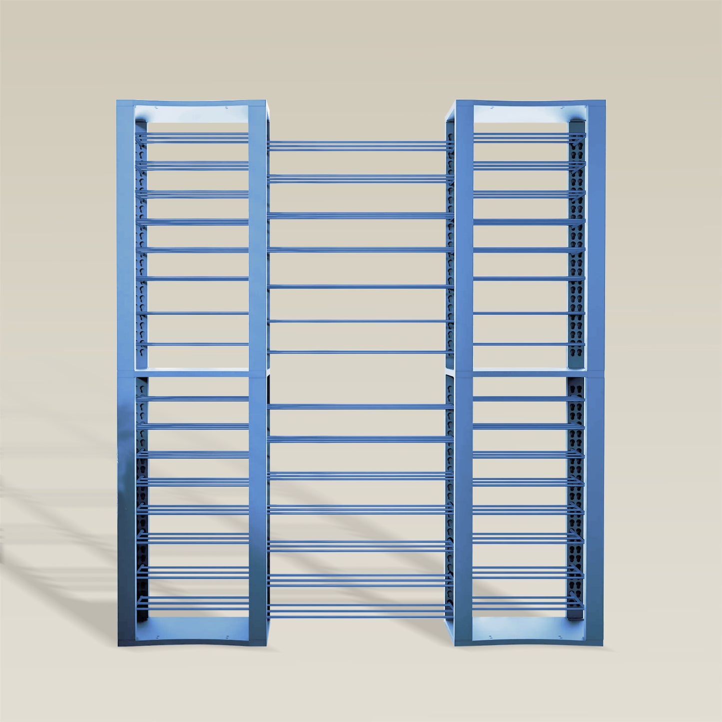 BoxKing + 14 extra wide shelves + 32 shelves