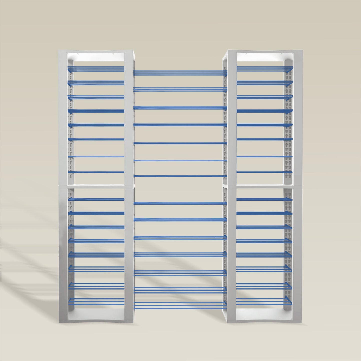 BoxKing + 14 extra wide shelves + 32 shelves