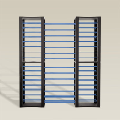 BoxKing + 14 extra wide shelves + 32 shelves
