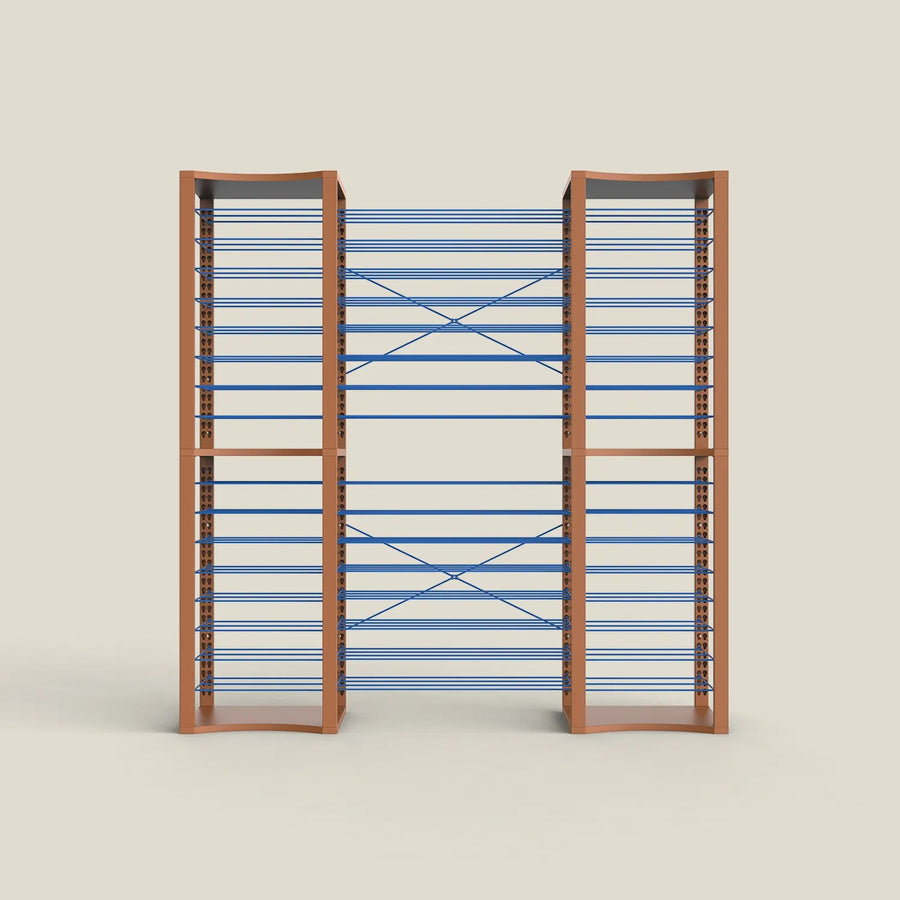 BoxKing + 14 extra wide shelves + 32 shelves