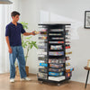 Board Game Storage Rack with Adjustable Shelves and Wheels| BoxKing Gaming