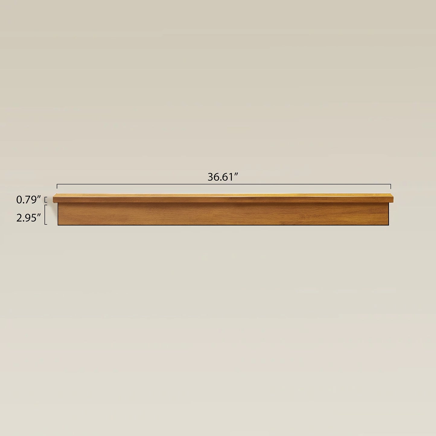 Kingswood Solid Wood Blocker Wall – Table Divider oak