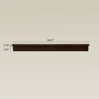 Kingswood Solid Wood Blocker Wall – Table Divider walnut