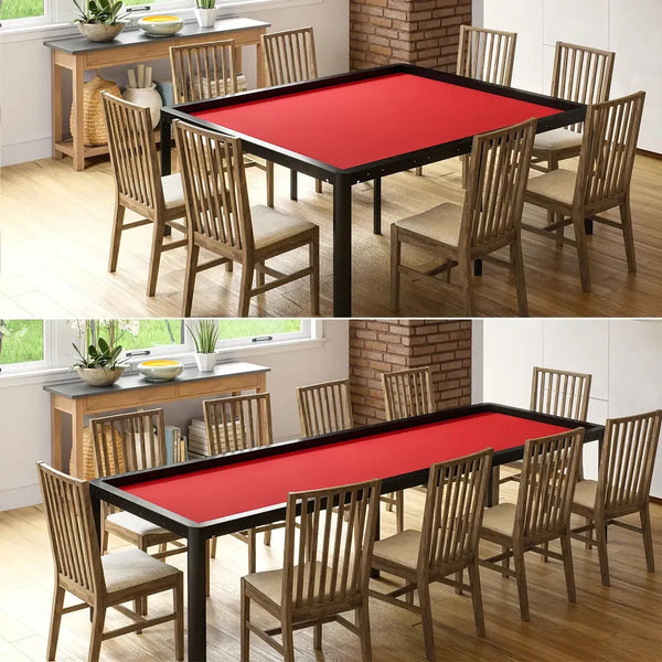 Two Ironside gaming tables connected side by side
