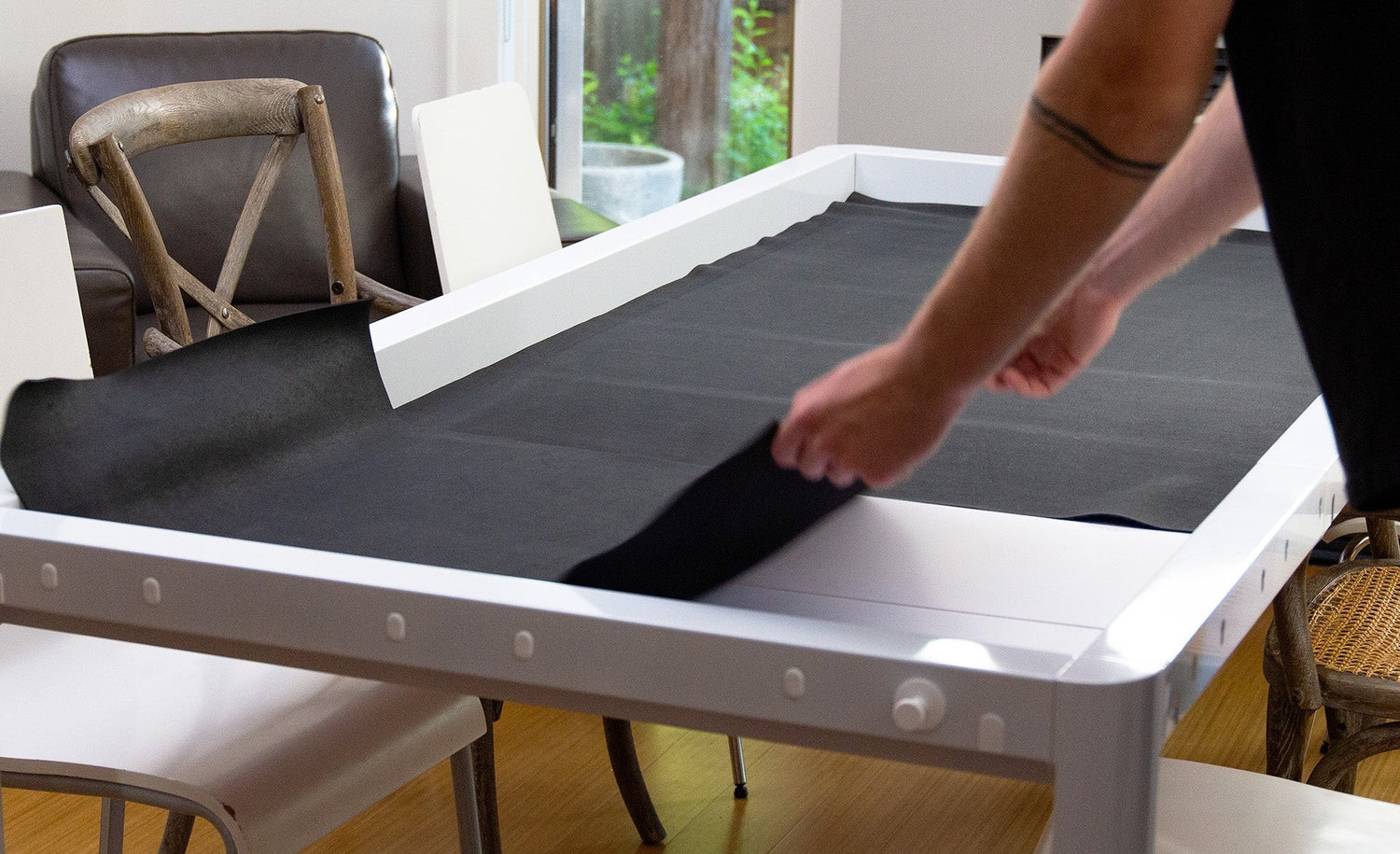 Board Game Table Solid Color Playmat Extension | BoxKing Gaming
