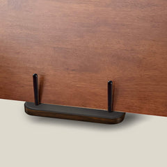 Board Game Tabletop Storage Rack | Solid Rubberwood, Walnut