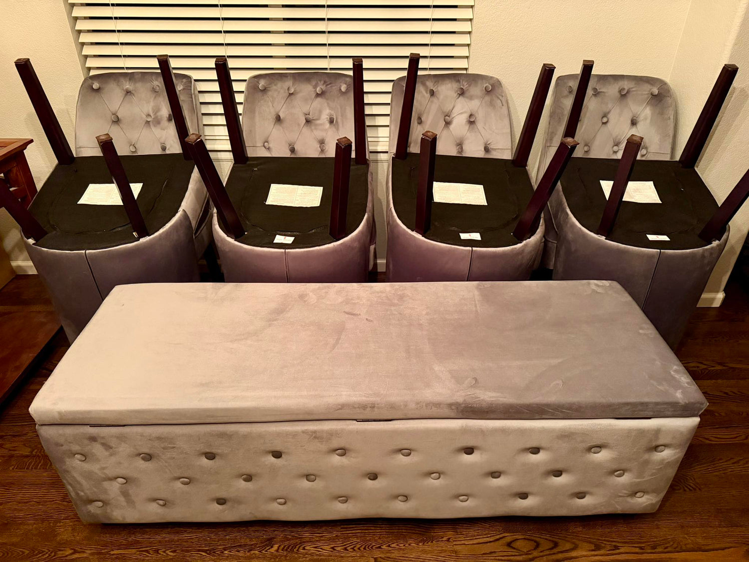 game storage bench