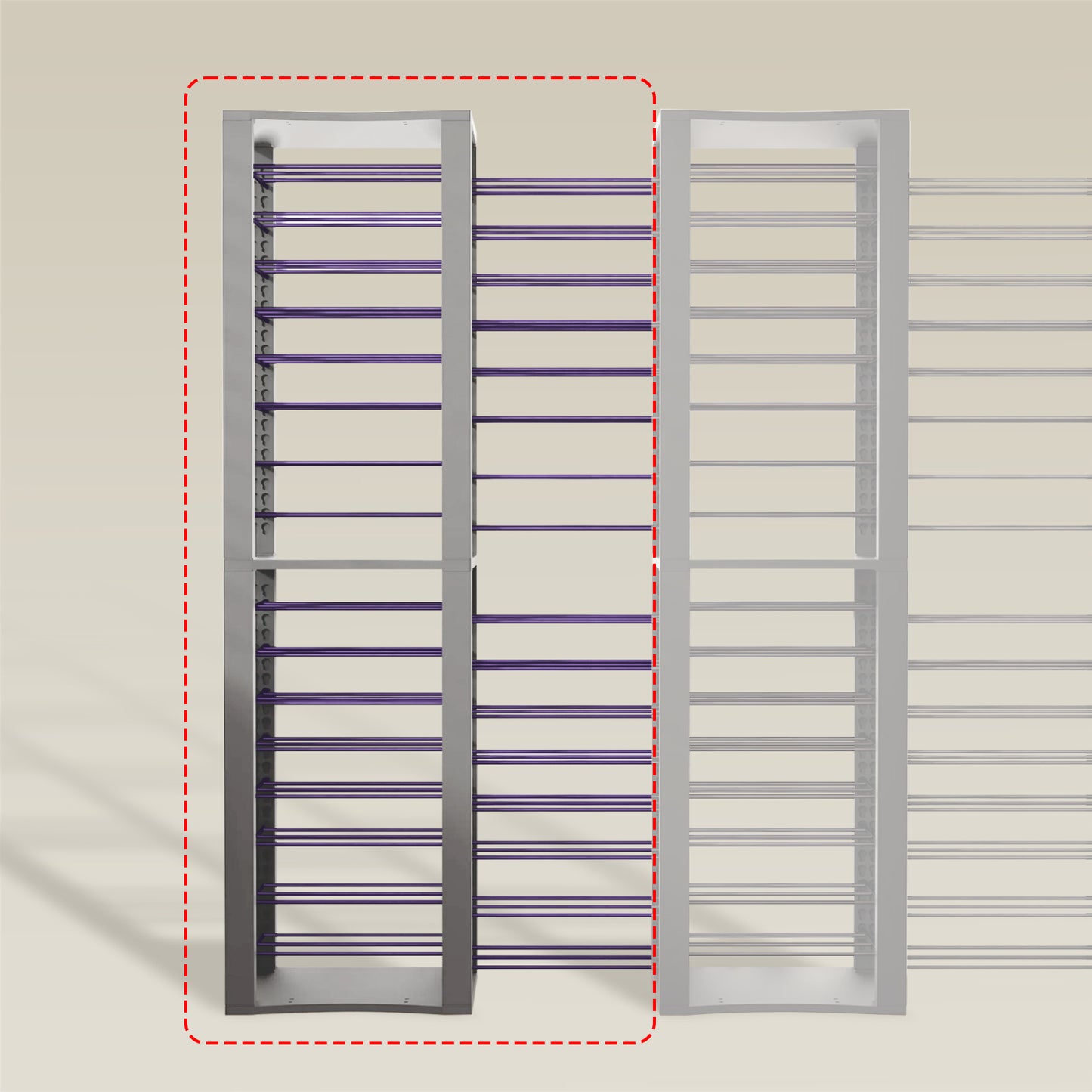BoxThrone Tower Expansion + 32 Shelves