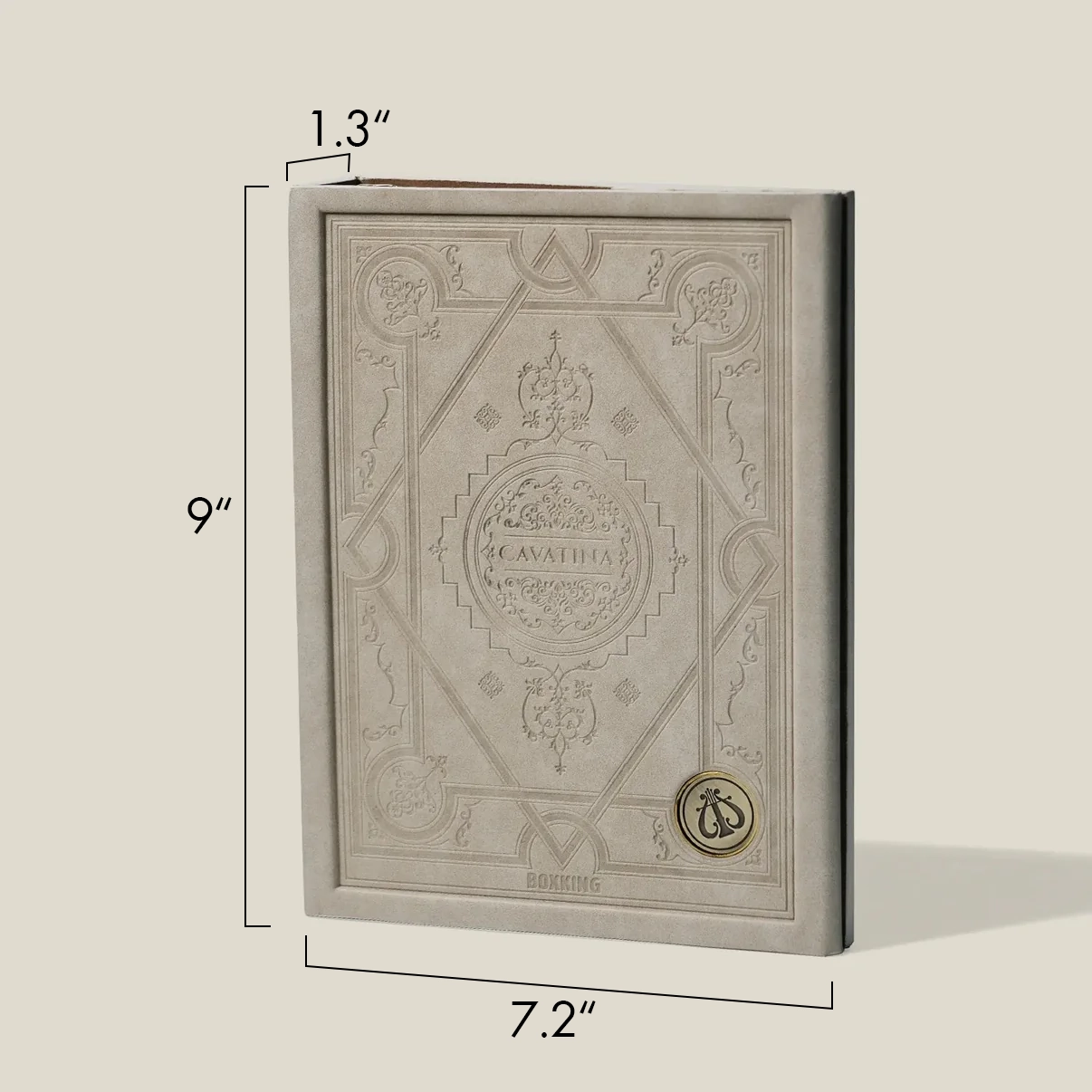 Cavatina: Vertical Tabletop Binder
