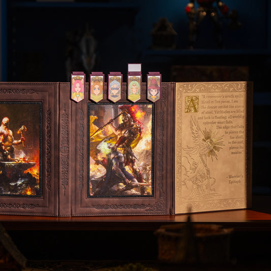Character Portrait Display Pack (22 Cards for DM Screen & Trackers)