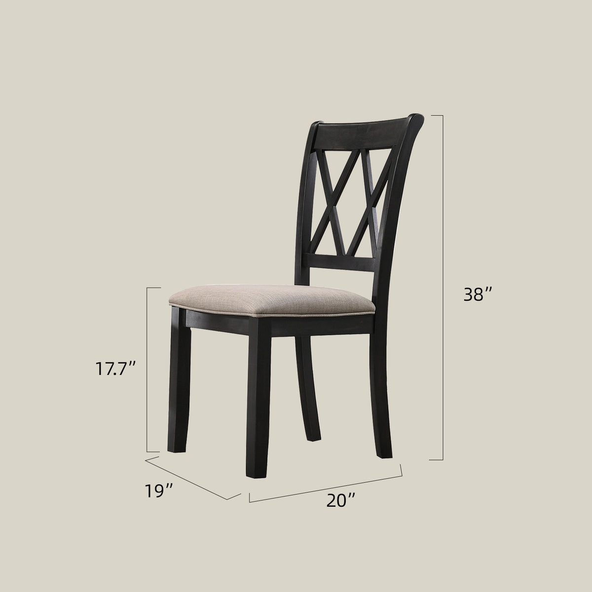 Classic  Cross-Back Gaming & Dining Chairs