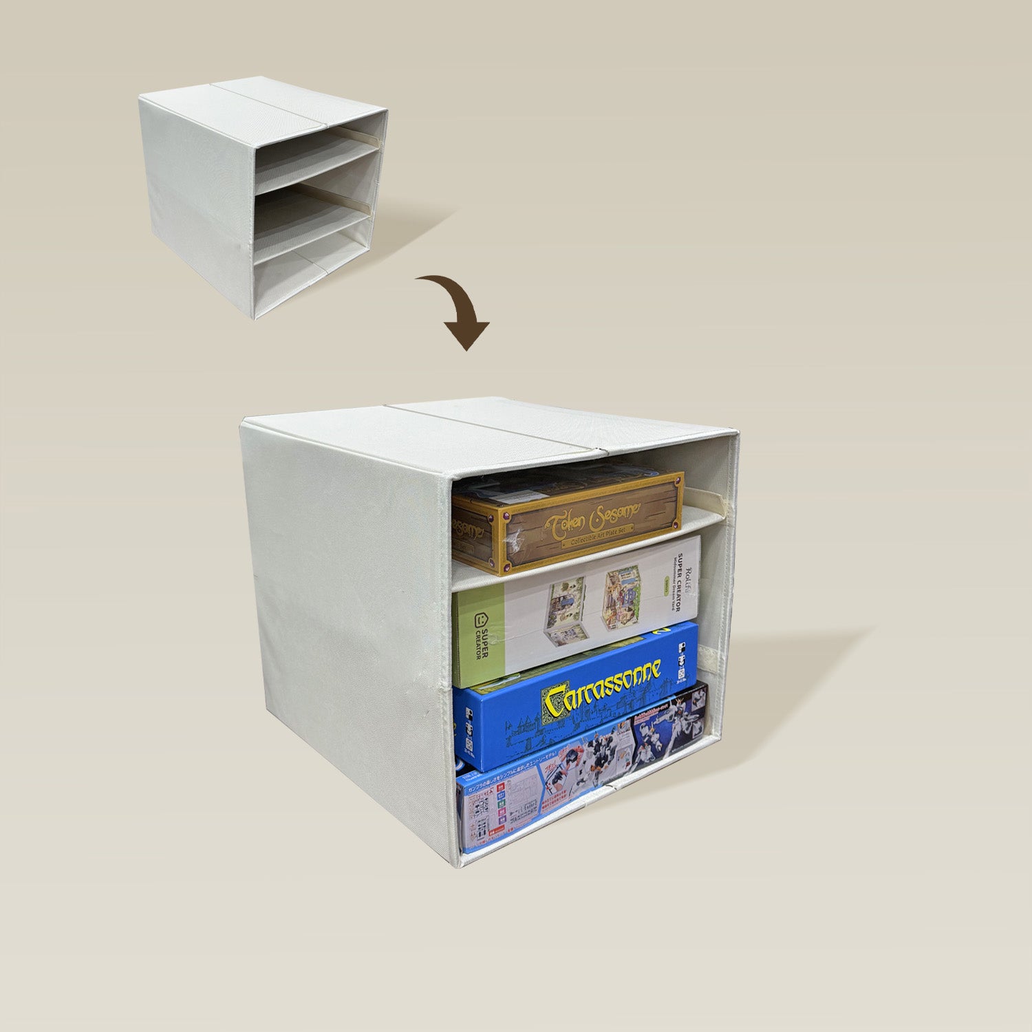 collapsible-oxford-fabric-storage-box-with-adjustable-dividers-–-fits-ikea-kallax