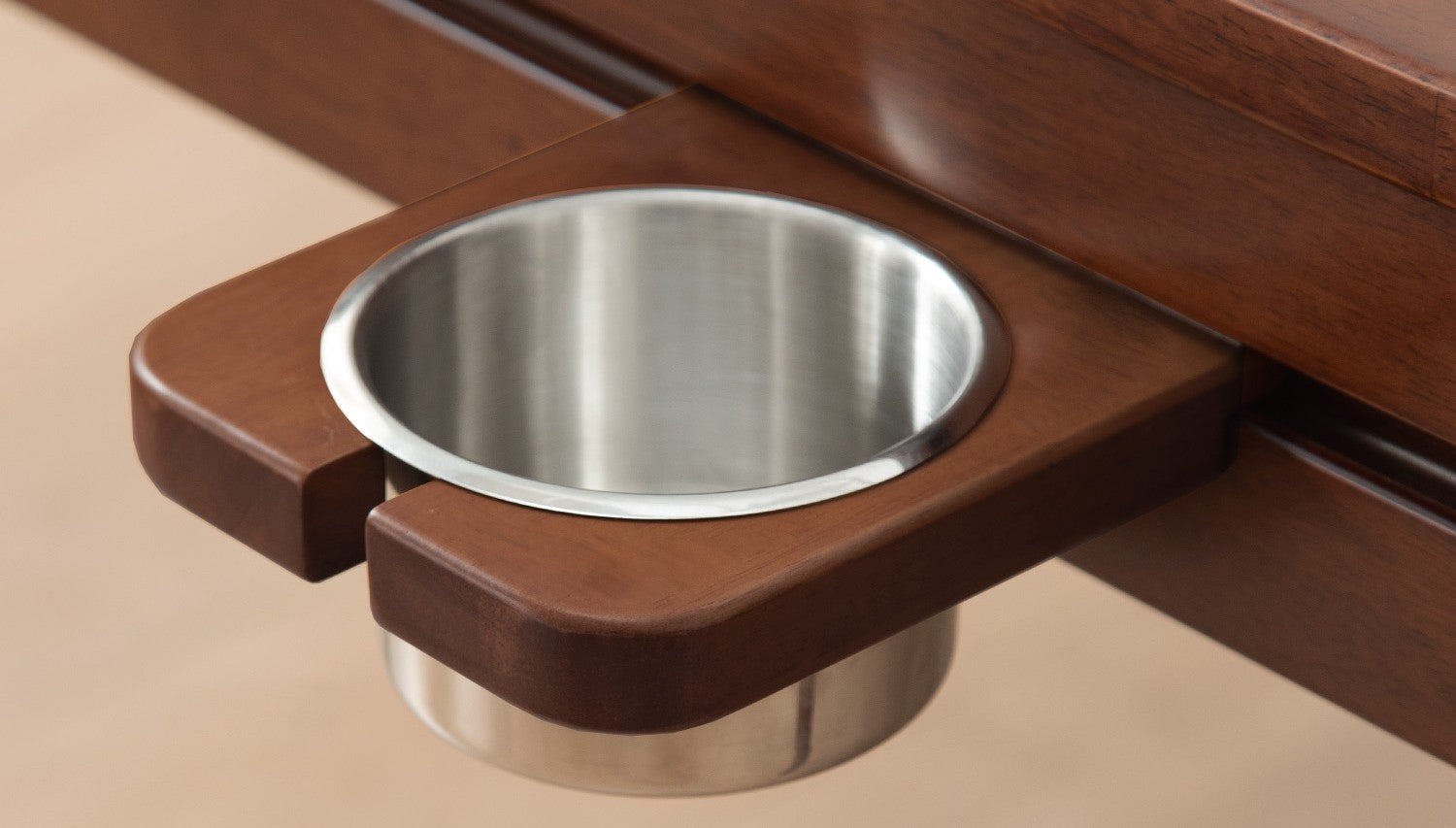 Cup Holder Pack for Wooden Table – detail view | BoxKing Gaming