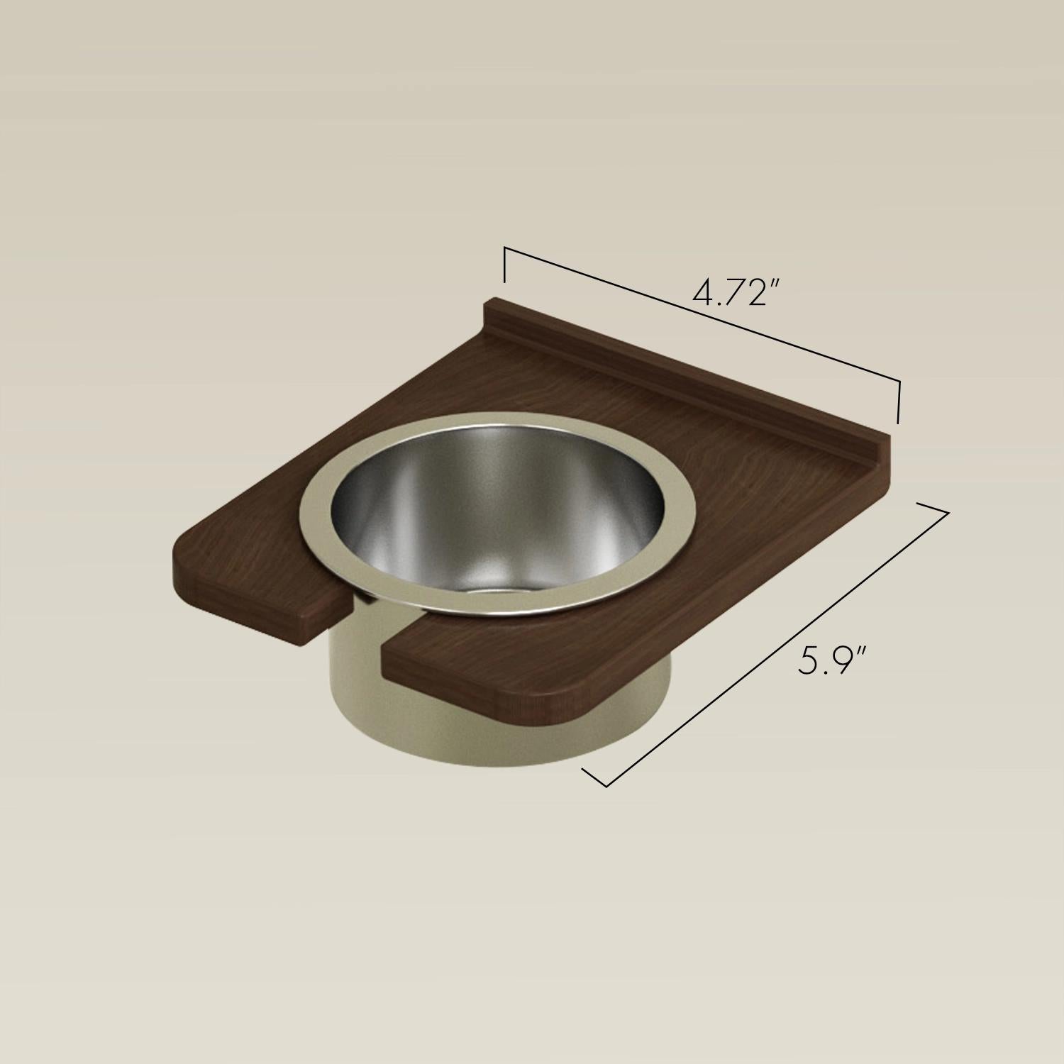 Cup Holder Pack for Wooden Table in Opulent Oak / 6 Pack, Opulent Oak / 2 Pack | BoxKing Gaming