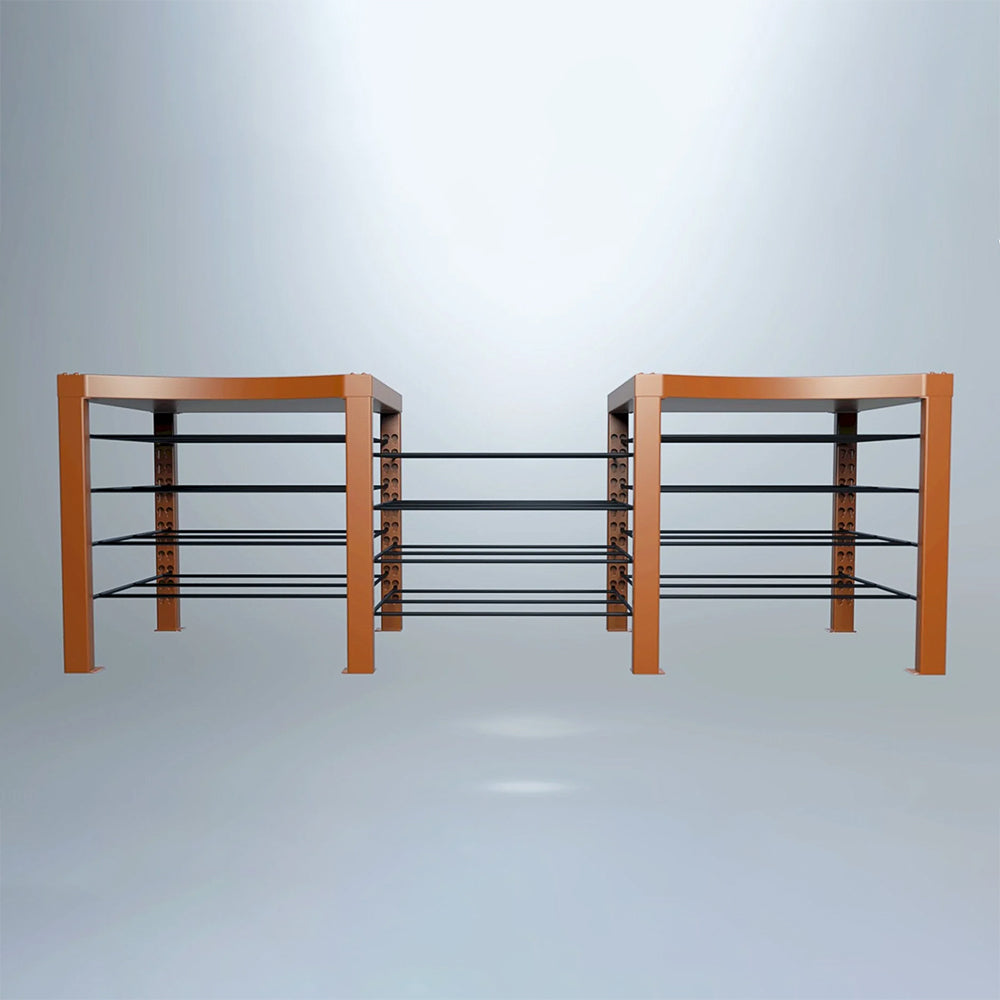 Double ShortThrone with 12 shelves