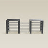 Double ShortThrone with 12 shelves-BoxKing
