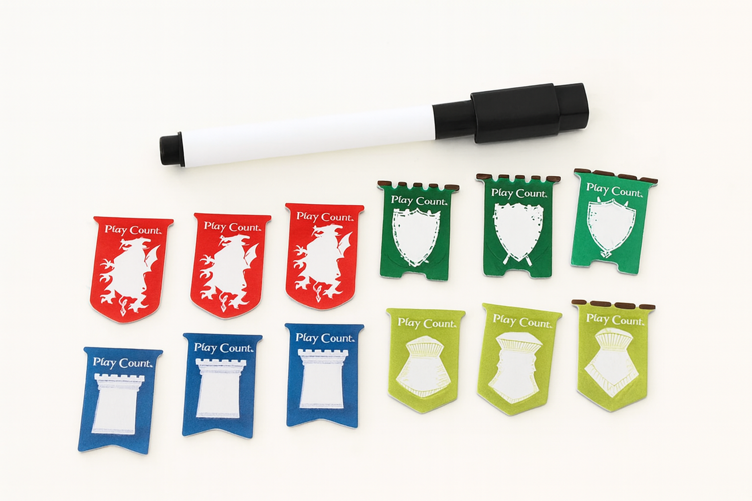 Dry-erase Play Count Trackers – feature highlight | BoxKing Gaming