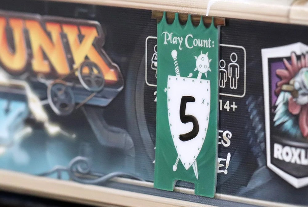 Dry erase Play Count Trackers in 12 pack, 24 pack | BoxKing Gaming