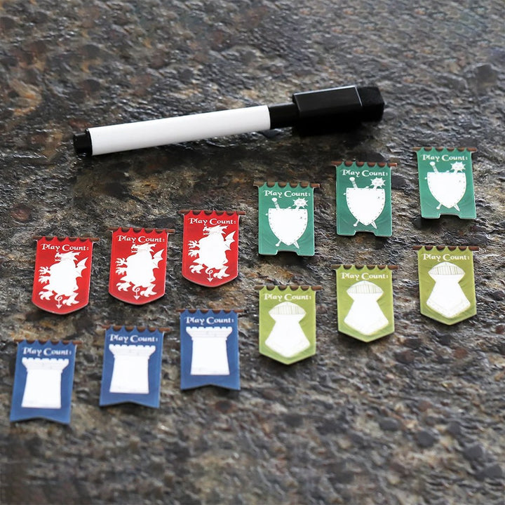 Dry-erase Play Count Trackers| BoxKing Gaming