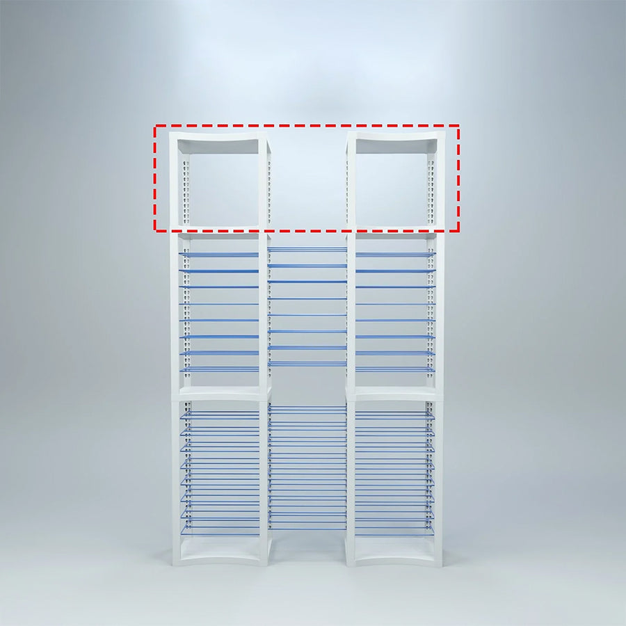 Double ShortThrone with 12 shelves-BoxKing