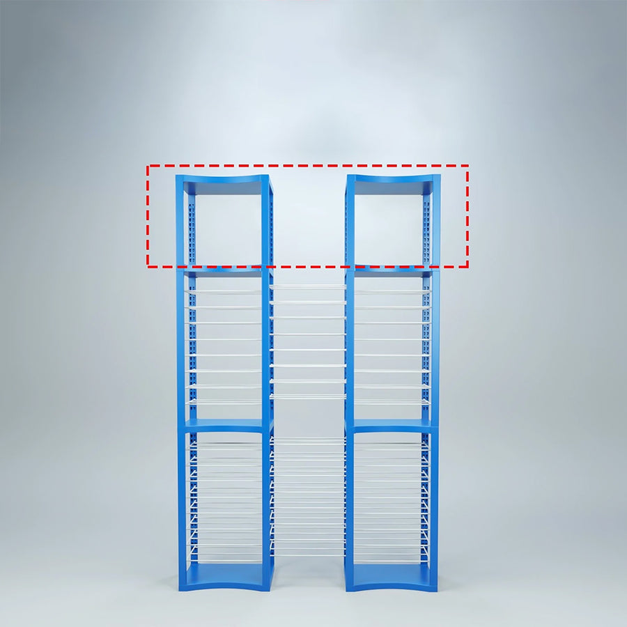 Double ShortThrone with 12 shelves-BoxKing