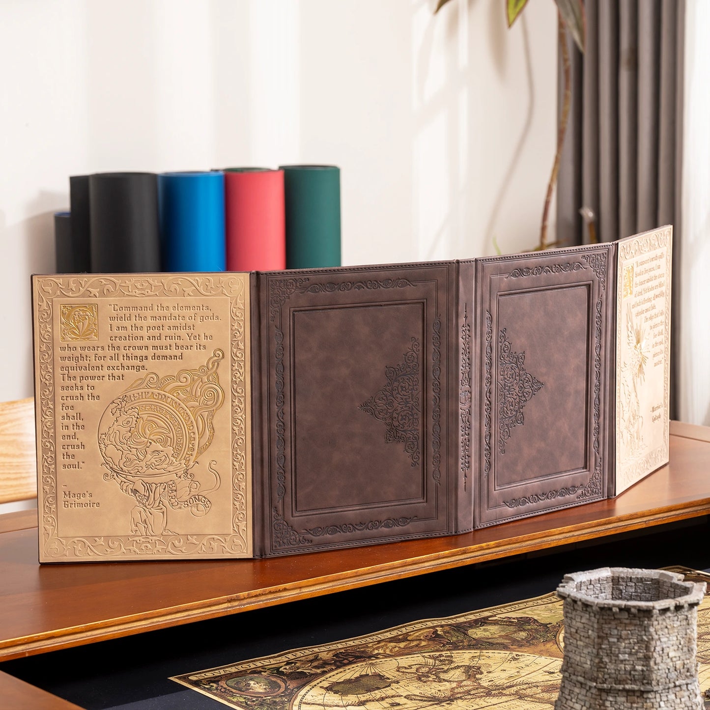 Equation: Magnetic DM Screen with Dice Tower
