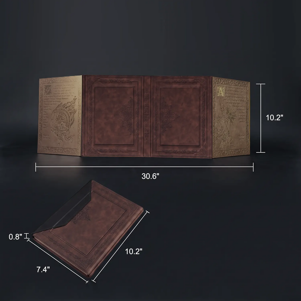 Equation: Magnetic DM Screen with Dice Tower
