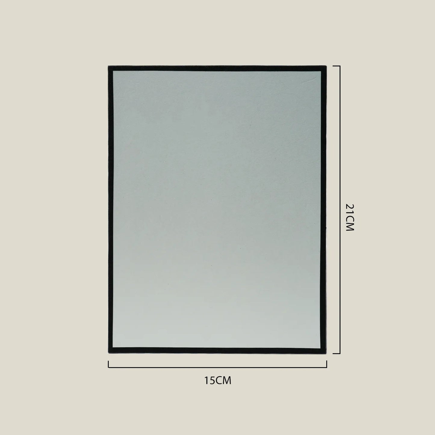 Erasable writing board dimensions and layout