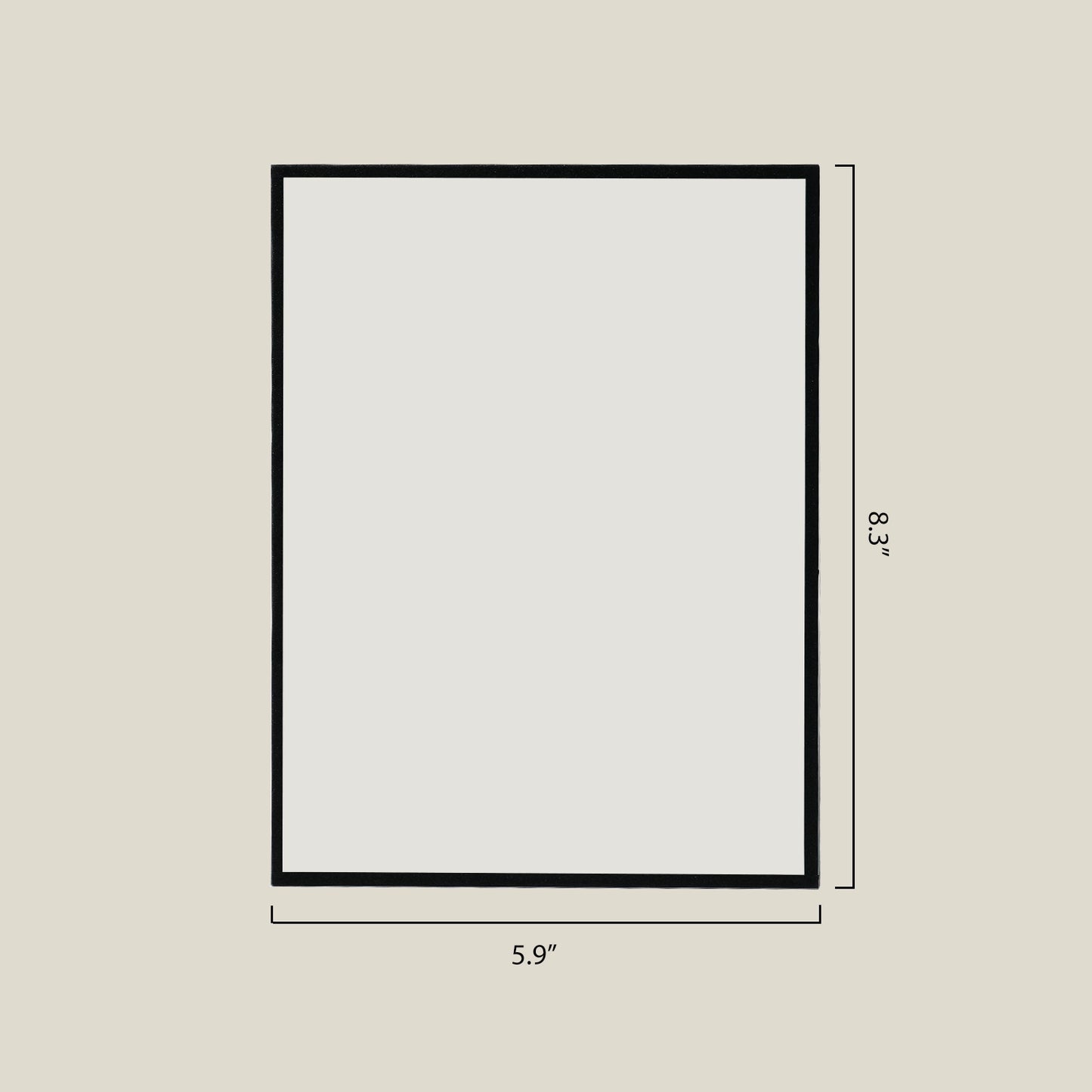 Erasable Magnetic Writing Board for Tabletop Setup