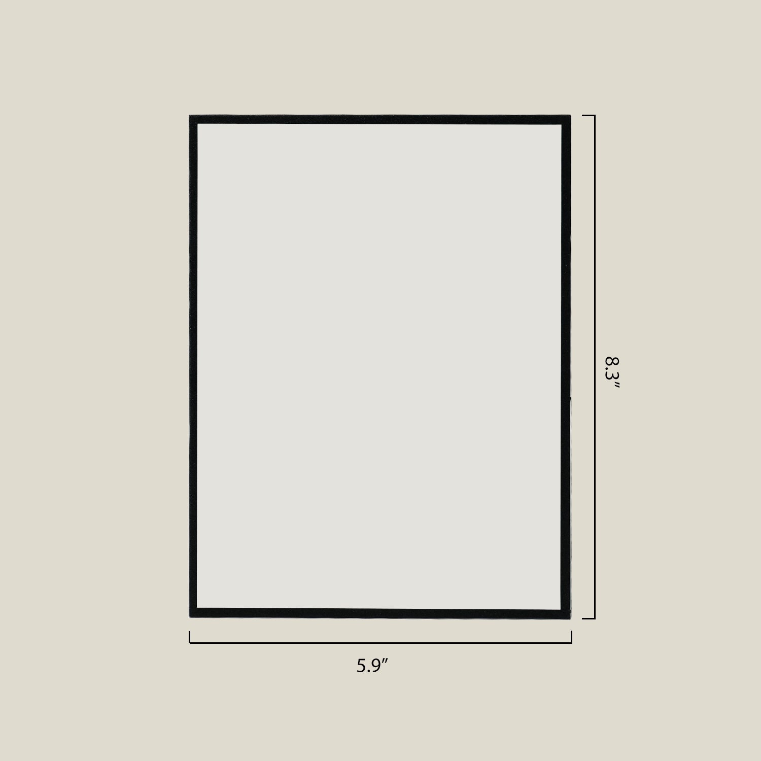 Erasable Magnetic Writing Board for Tabletop Setup