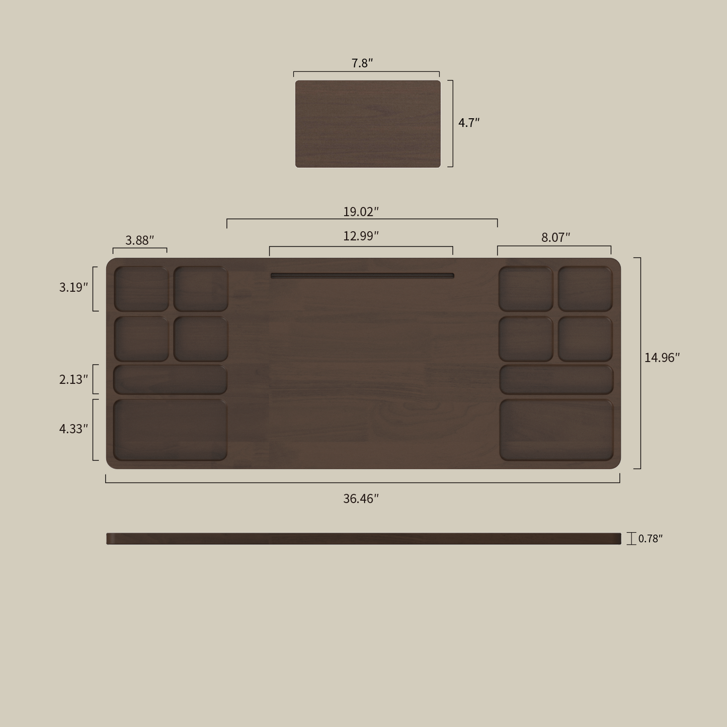 Premium Wooden LEGO Building Board
