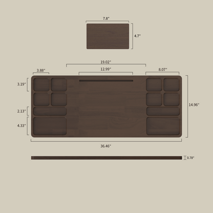 Premium Wooden LEGO Building Board