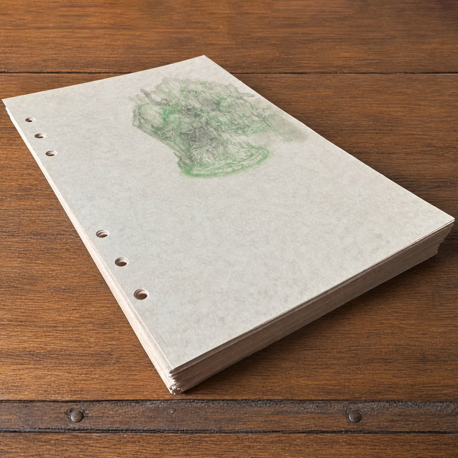 Fantasy spellbook refill pages