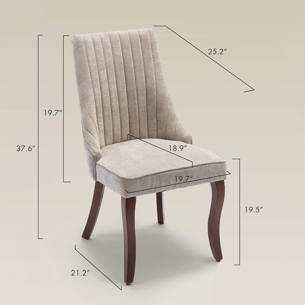 CourtBack: Flocked Linen (2-Pack)-BoxKing