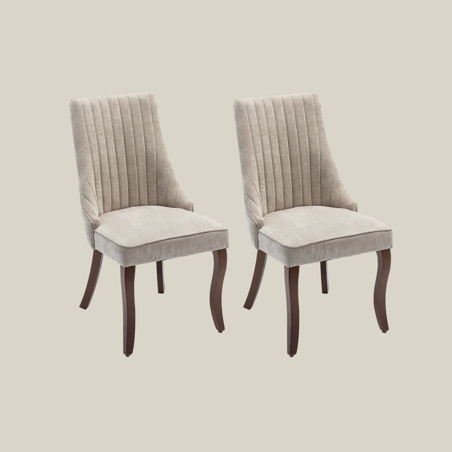 CourtBack: Flocked Linen (2-Pack)-BoxKing