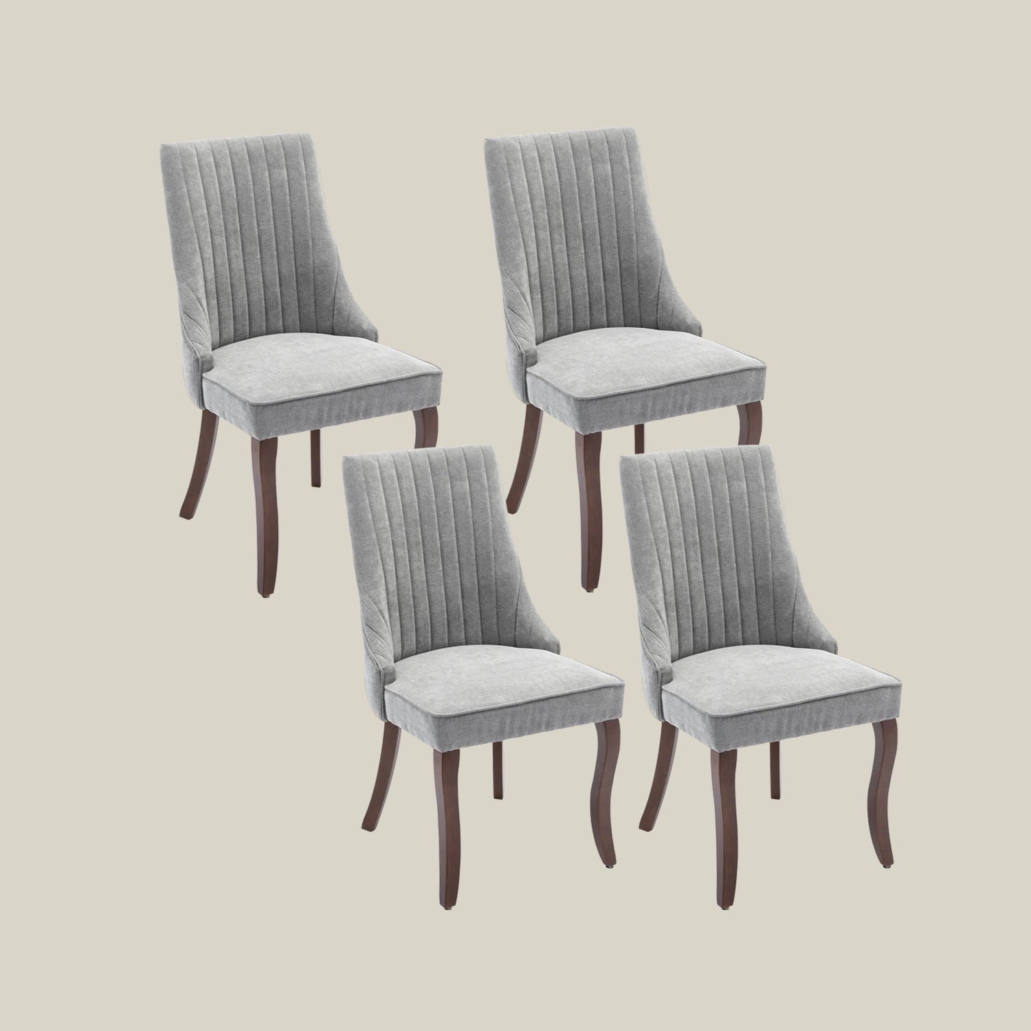 CourtBack: Flocked Linen (2-Pack)-BoxKing