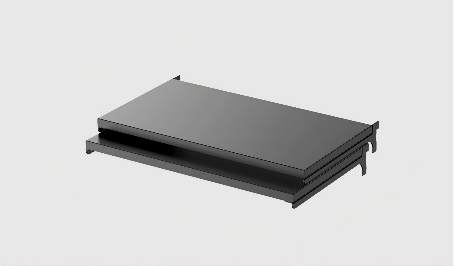 GameKeep Add On Shelf (2 Pack) in Brilliant Black | BoxKing Gaming