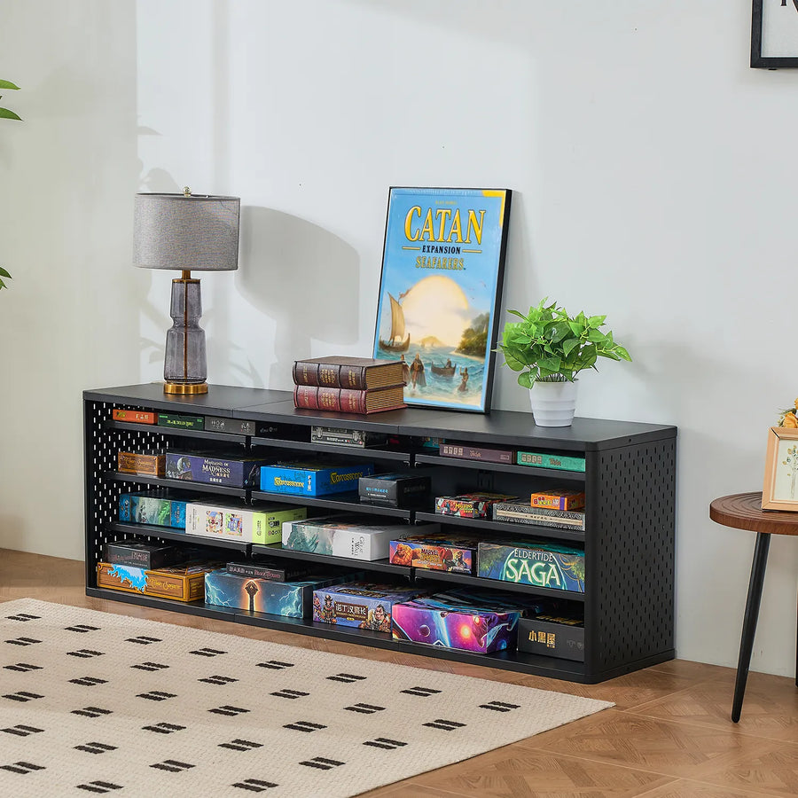Gamekeep Shelfcase Short 60Cm Modular Metal Board Game Storage Shelf 1 | BoxKing Gaming