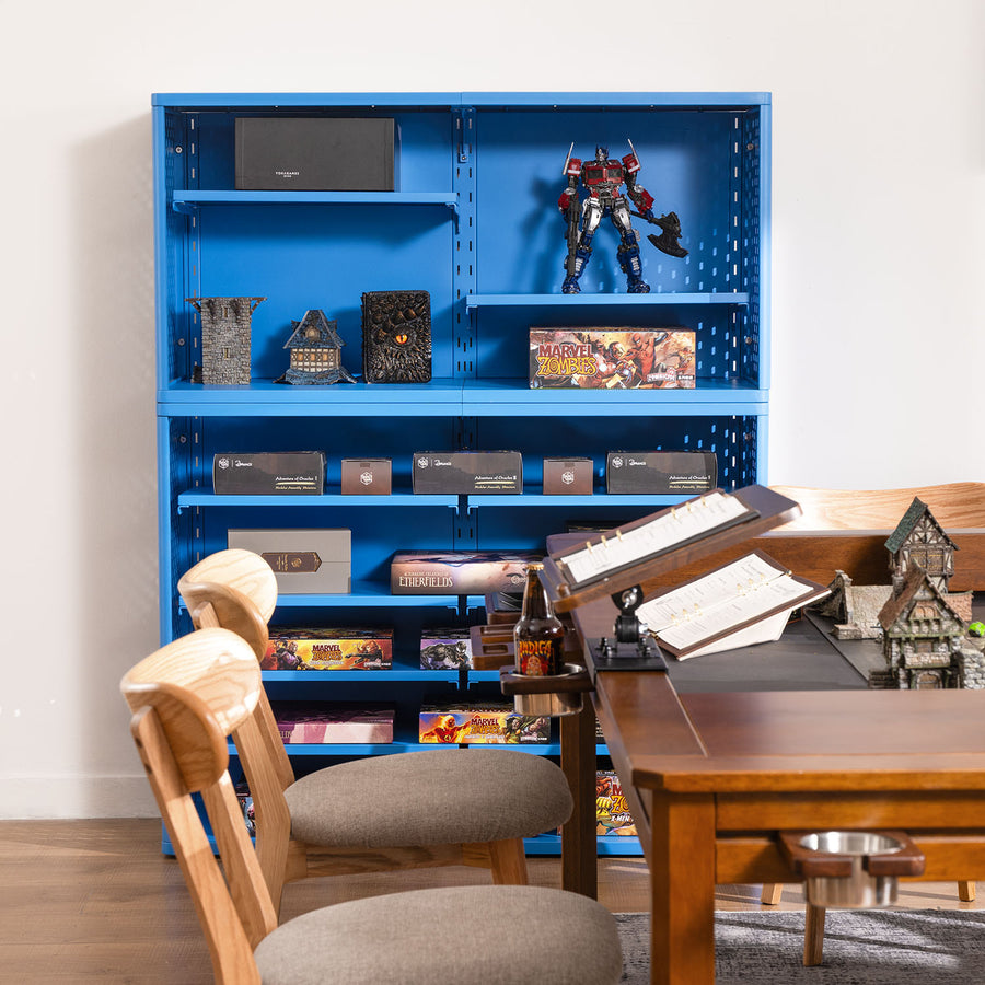 gamekeep shelfcase tall 90cm modular metal board game storage shelf
