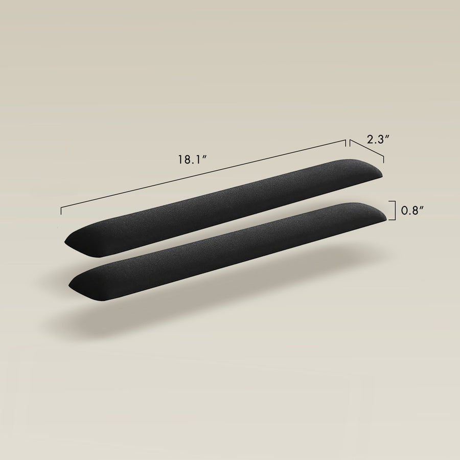 Black Silicone ARM RESTS (10-Pack)-BoxKing