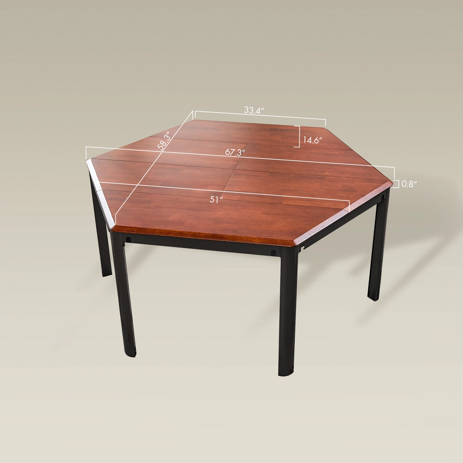 Removable Dining Topper for Ironside HEX Game Table