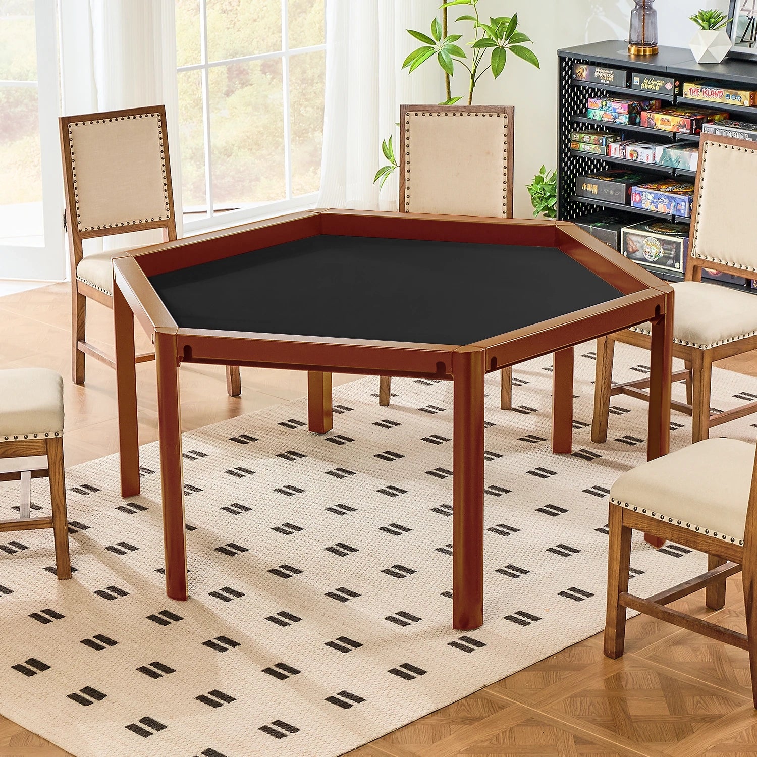 Hexagon Neoprene Playmat for Ironside HEX Game Table | BoxKing Gaming