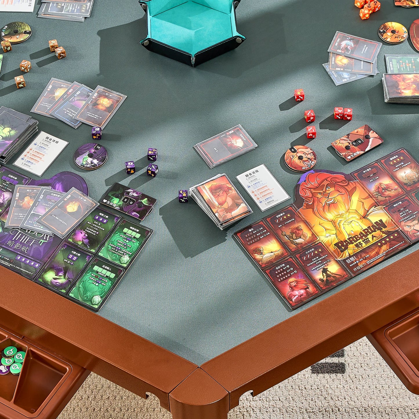 Hexagon Neoprene Playmat for Ironside HEX Game Table | BoxKing Gaming