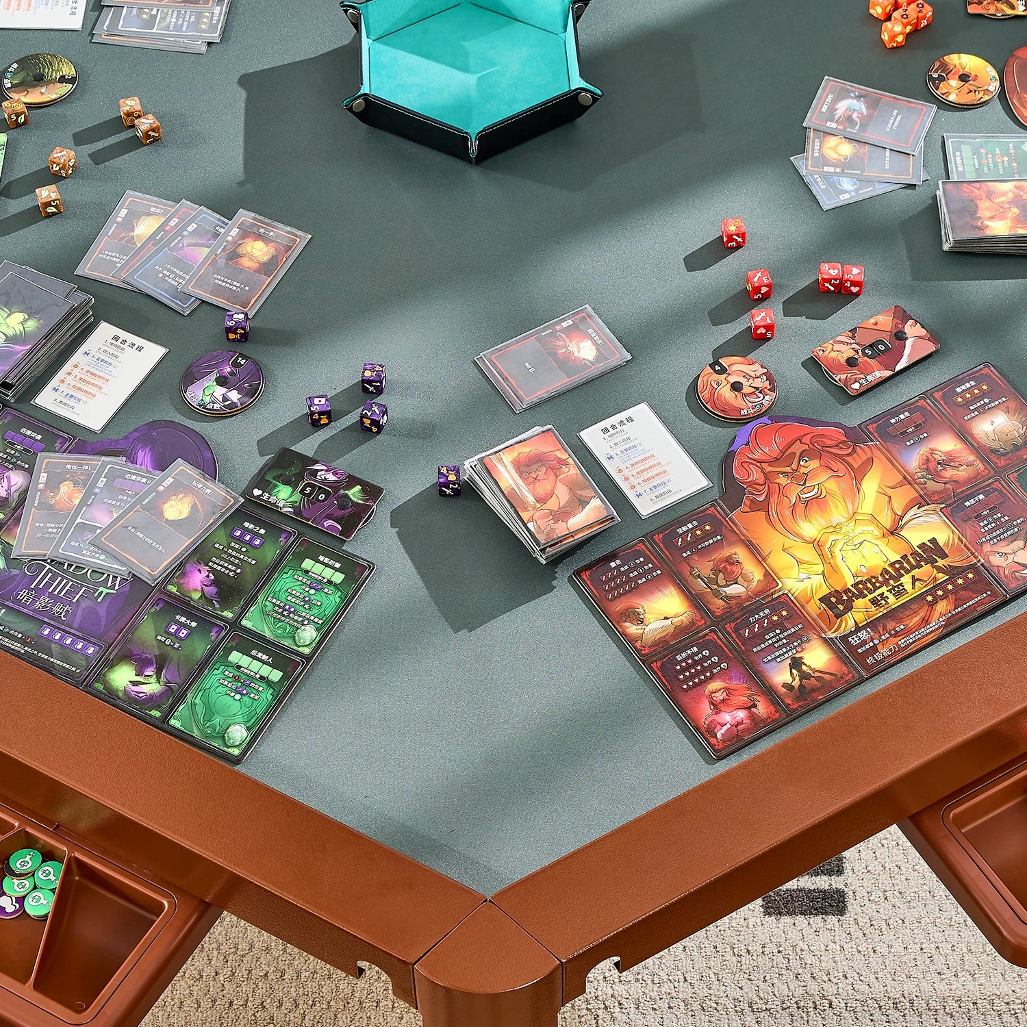 Hexagon Neoprene Playmat for Ironside HEX Game Table | BoxKing Gaming