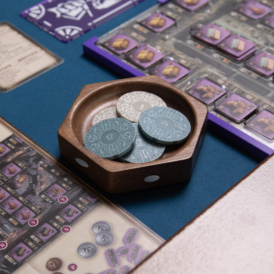 Magnetic Wood Token Trays-BoxKing